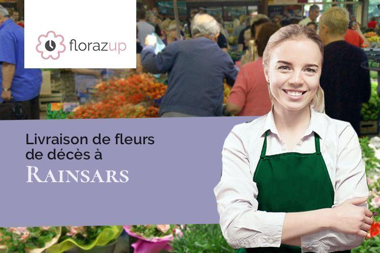 créations florales pour un enterrement à Rainsars (Nord/59177)