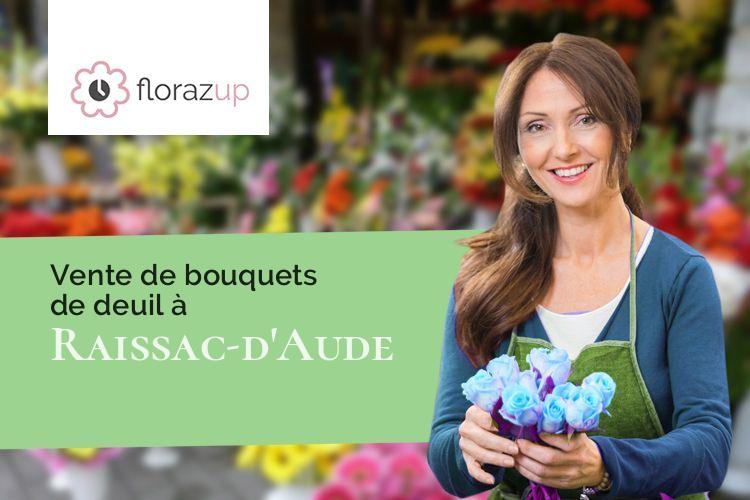 couronnes florales pour un décès à Raissac-d'Aude (Aude/11200)