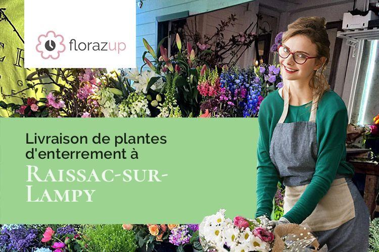 compositions florales pour des funérailles à Raissac-sur-Lampy (Aude/11170)
