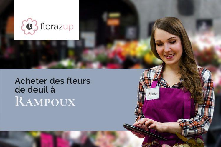 compositions de fleurs pour des obsèques à Rampoux (Lot/46340)