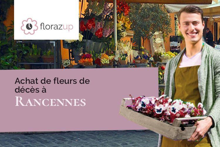 coupes de fleurs pour des obsèques à Rancennes (Ardennes/08600)