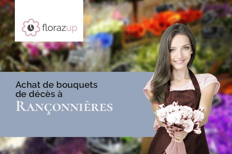 gerbes de fleurs pour un décès à Rançonnières (Haute-Marne/52140)