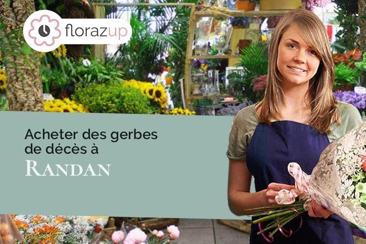 coupes de fleurs pour un deuil à Randan (Puy-de-Dôme/63310)