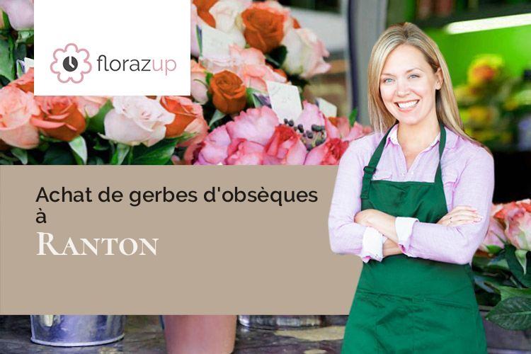 couronnes florales pour une crémation à Ranton (Vienne/86200)