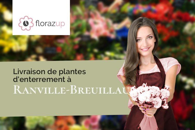 coeurs de fleurs pour des funérailles à Ranville-Breuillaud (Charente/16140)