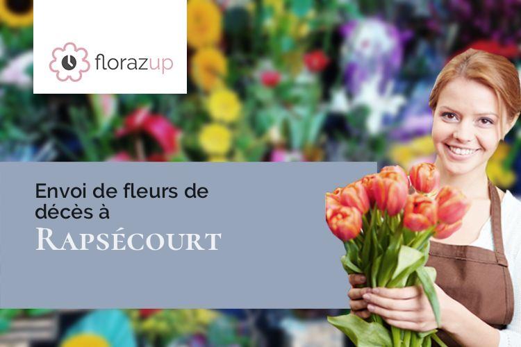 gerbes de fleurs pour des obsèques à Rapsécourt (Marne/51330)