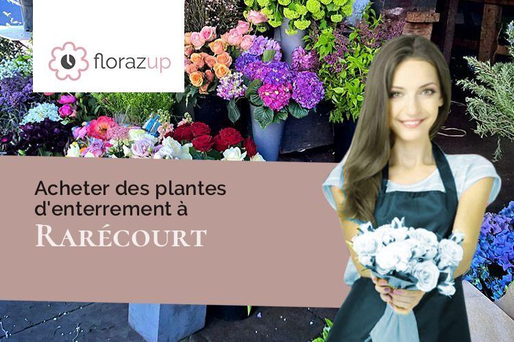 couronnes florales pour un enterrement à Rarécourt (Meuse/55120)