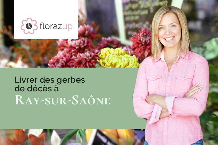 compositions de fleurs pour un deuil à Ray-sur-Saône (Haute-Saône/70130)