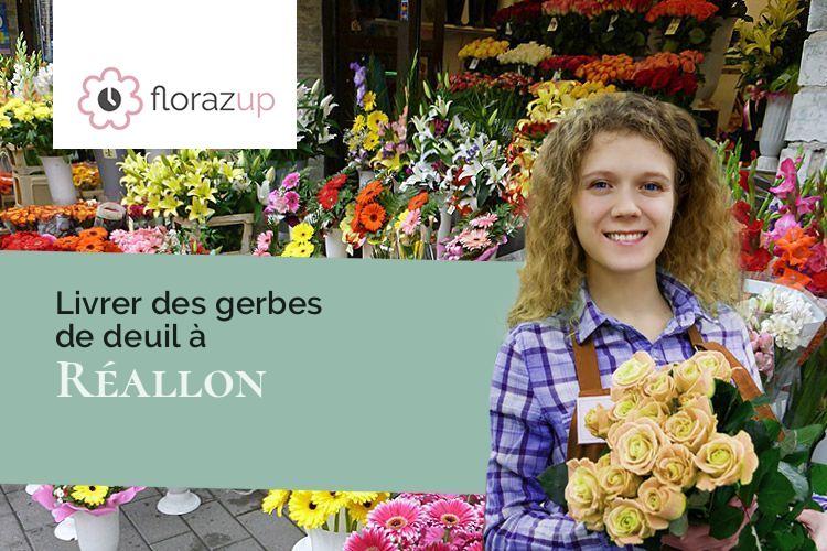 coeurs de fleurs pour un enterrement à Réallon (Hautes-Alpes/05160)