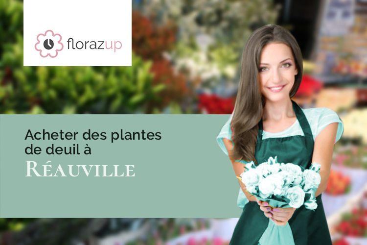 fleurs deuil pour un enterrement à Réauville (Drôme/26230)