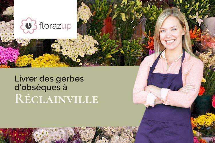 compositions florales pour un enterrement à Réclainville (Eure-et-Loir/28150)