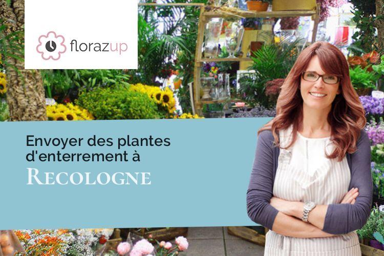 compositions de fleurs pour un deuil à Recologne (Doubs/25170)