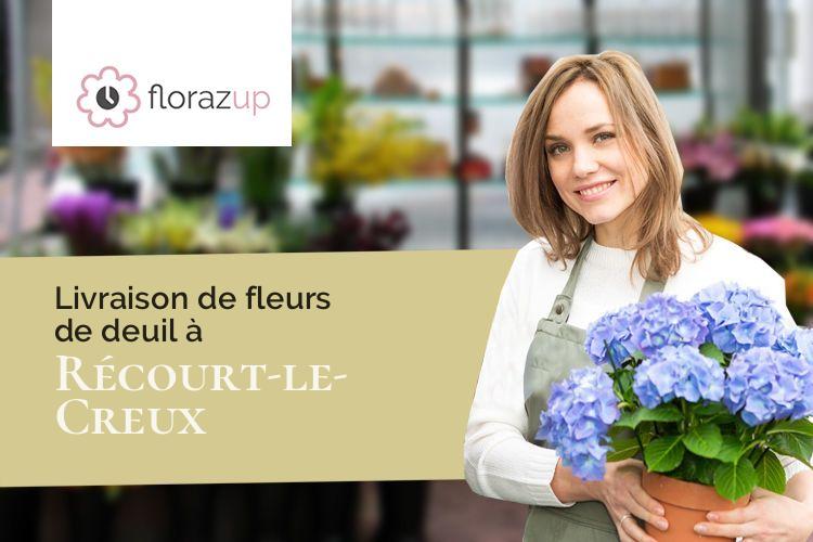 coeurs de fleurs pour une crémation à Récourt-le-Creux (Meuse/55220)