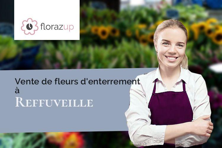 créations florales pour un enterrement à Reffuveille (Manche/50520)