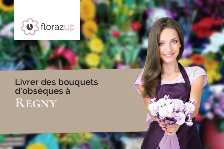 créations florales pour une crémation à Regny (Aisne/02240)