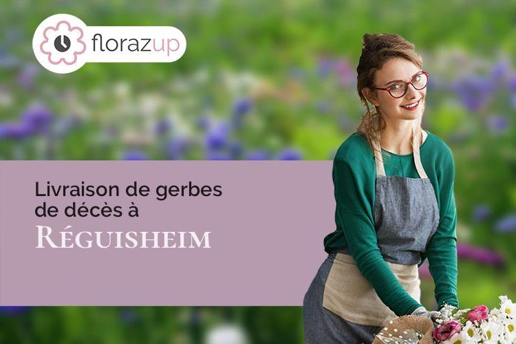 créations florales pour une crémation à Réguisheim (Haut-Rhin/68890)