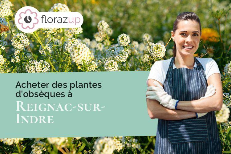 compositions de fleurs pour un enterrement à Reignac-sur-Indre (Indre-et-Loire/37310)