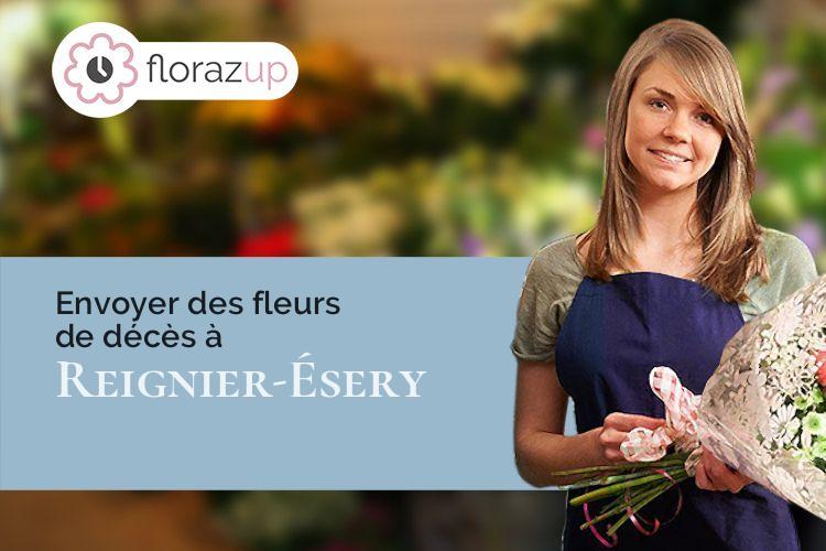 compositions florales pour un décès à Reignier-Ésery (Haute-Savoie/74930)