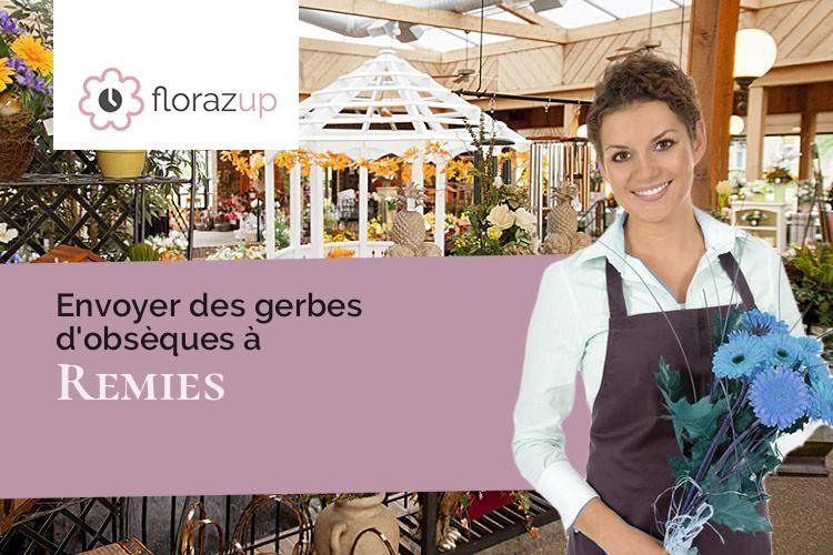 bouquets de fleurs pour des obsèques à Remies (Aisne/02270)
