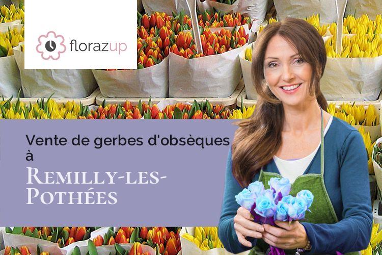 compositions florales pour un deuil à Remilly-les-Pothées (Ardennes/08150)