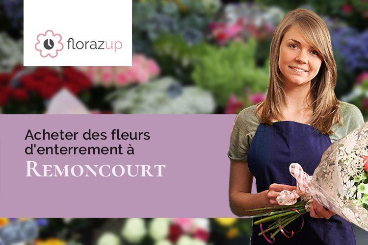 bouquets de fleurs pour une crémation à Remoncourt (Meurthe-et-Moselle/54370)