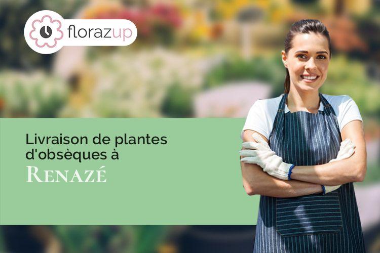 plantes pour un enterrement à Renazé (Mayenne/53800)