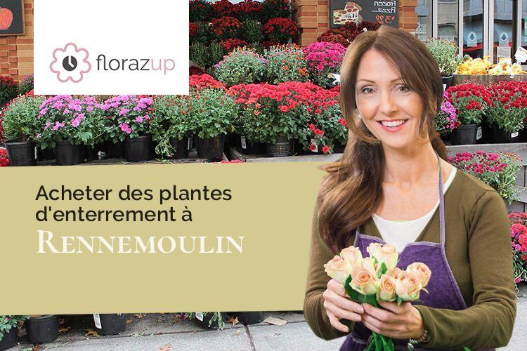 compositions florales pour des obsèques à Rennemoulin (Yvelines/78590)