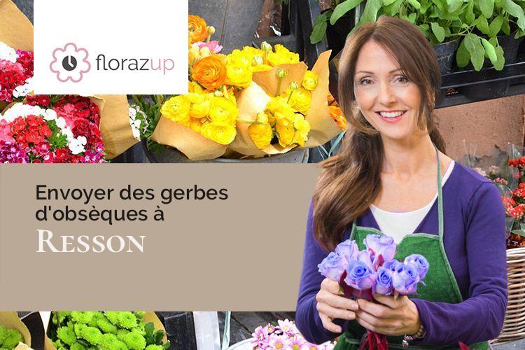 couronnes florales pour une crémation à Resson (Meuse/55000)