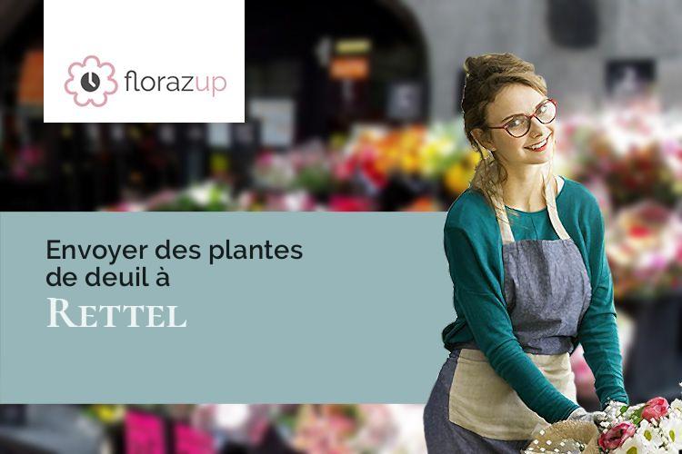 créations de fleurs pour un décès à Rettel (Moselle/57480)