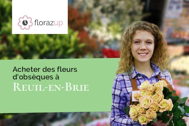 bouquets de fleurs pour des obsèques à Reuil-en-Brie (Seine-et-Marne/77260)