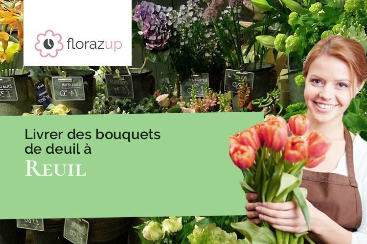 coupes de fleurs pour des obsèques à Reuil (Marne/51480)