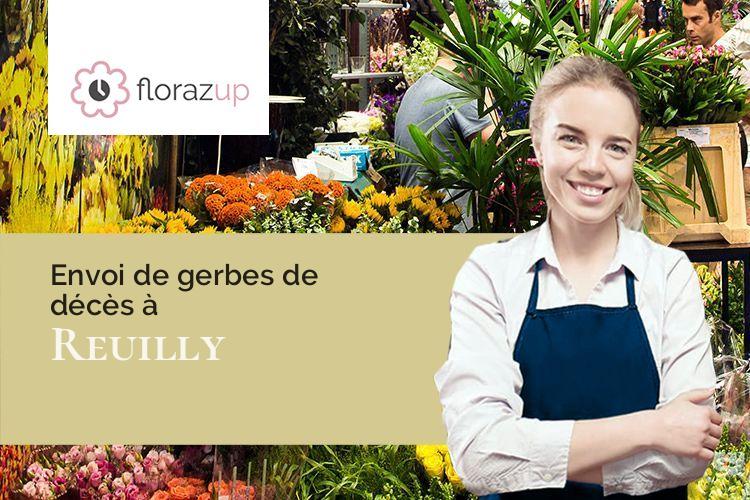 bouquets de fleurs pour un décès à Reuilly (Eure/27930)