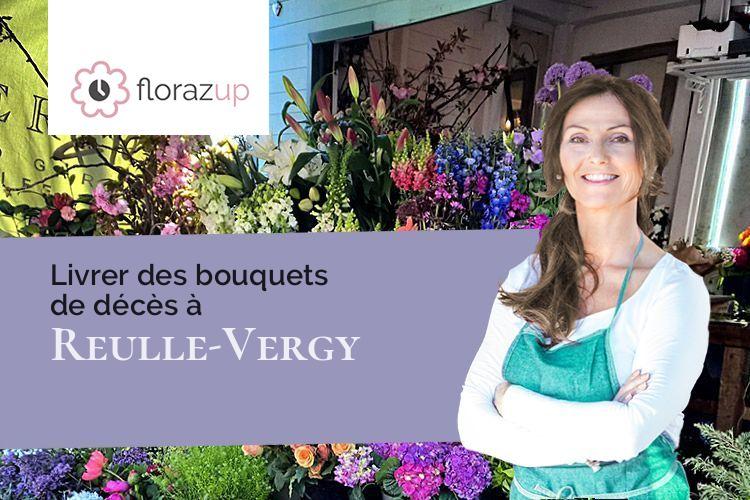 créations de fleurs pour un décès à Reulle-Vergy (Côte-d'Or/21220)
