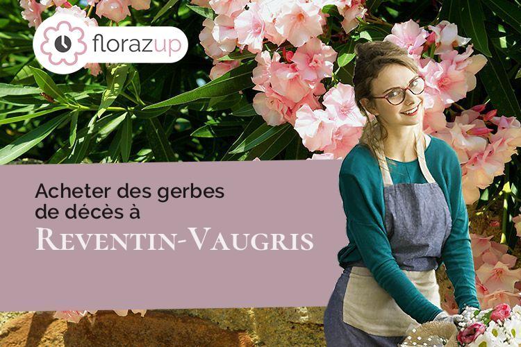 créations de fleurs pour des obsèques à Reventin-Vaugris (Isère/38121)
