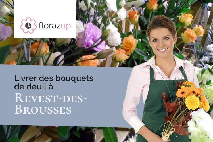 coeurs de fleurs pour un décès à Revest-des-Brousses (Alpes-de-Haute-Provence/04150)