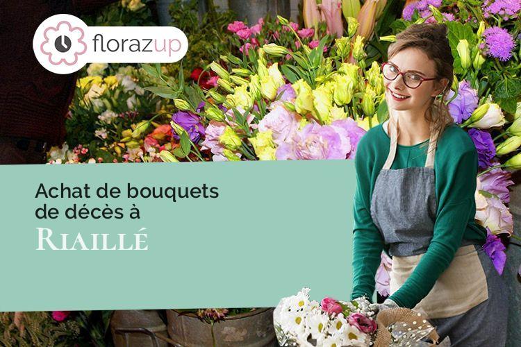 bouquets de fleurs pour un décès à Riaillé (Loire-Atlantique/44440)