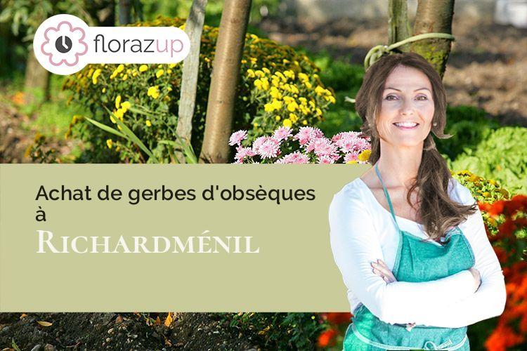 bouquets de fleurs pour une crémation à Richardménil (Meurthe-et-Moselle/54630)