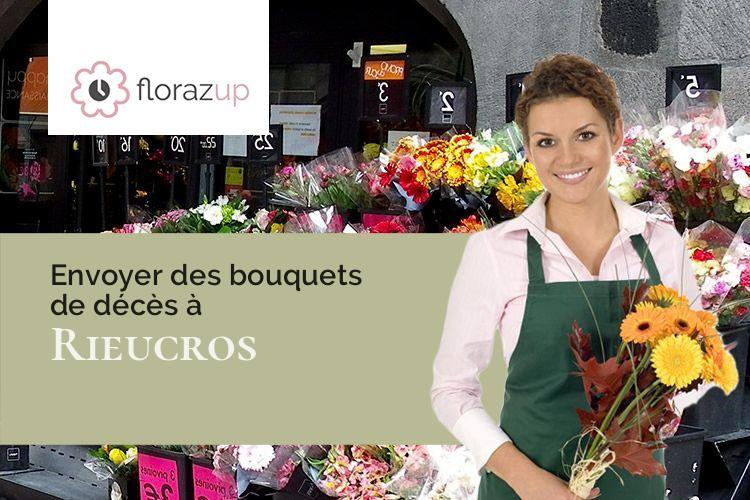 compositions florales pour des obsèques à Rieucros (Ariège/09500)