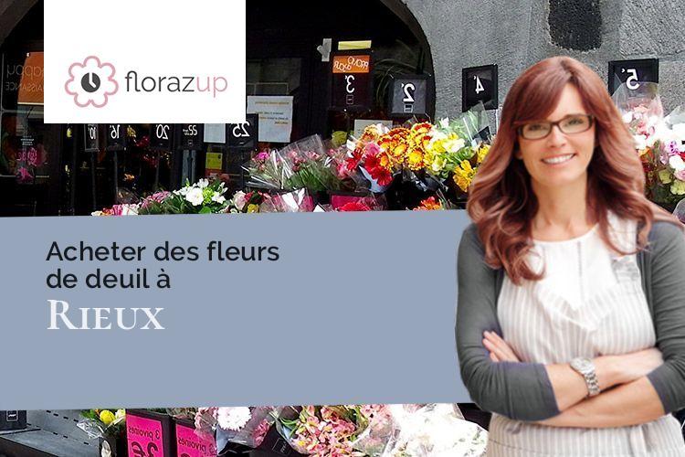 coupes de fleurs pour un enterrement à Rieux (Marne/51210)