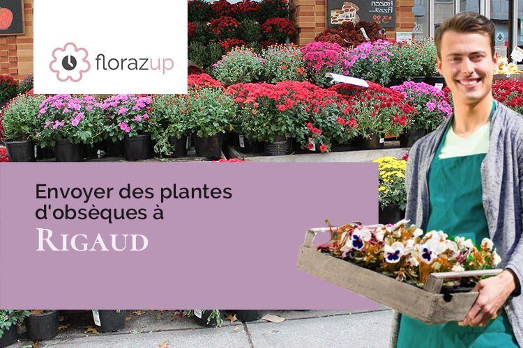 compositions florales pour un enterrement à Rigaud (Alpes-Maritimes/06260)