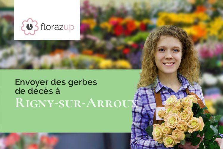 gerbes de fleurs pour une crémation à Rigny-sur-Arroux (Saône-et-Loire/71160)
