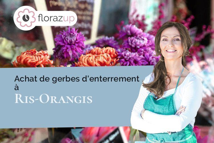 bouquets de fleurs pour un décès à Ris-Orangis (Essonne/91000)