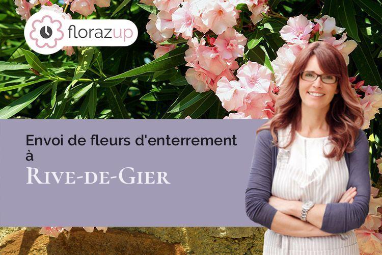 compositions florales pour un décès à Rive-de-Gier (Loire/42800)