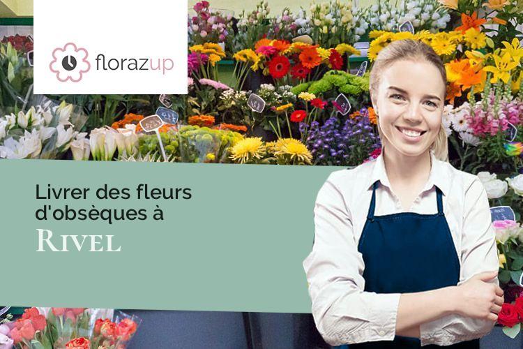 bouquets de fleurs pour un enterrement à Rivel (Aude/11230)