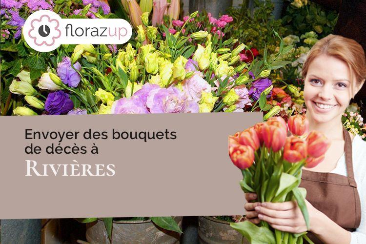 coeur de fleurs pour un enterrement à Rivières (Charente/16110)