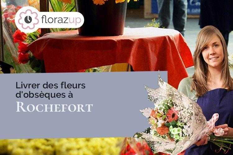 couronnes florales pour une crémation à Rochefort (Charente-Maritime/17300)