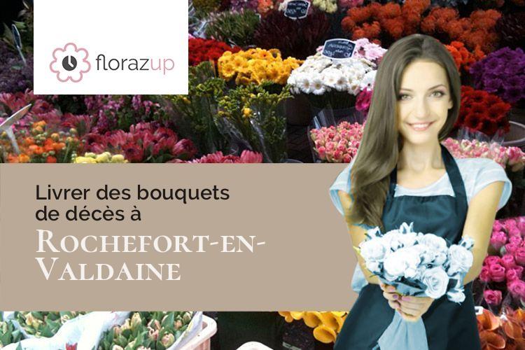 bouquets de fleurs pour des obsèques à Rochefort-en-Valdaine (Drôme/26160)