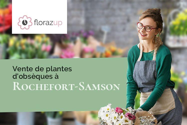 compositions florales pour un décès à Rochefort-Samson (Drôme/26300)