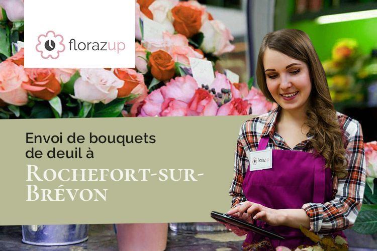 gerbes de fleurs pour un enterrement à Rochefort-sur-Brévon (Côte-d'Or/21510)