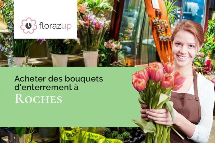 créations de fleurs pour un deuil à Roches (Creuse/23270)